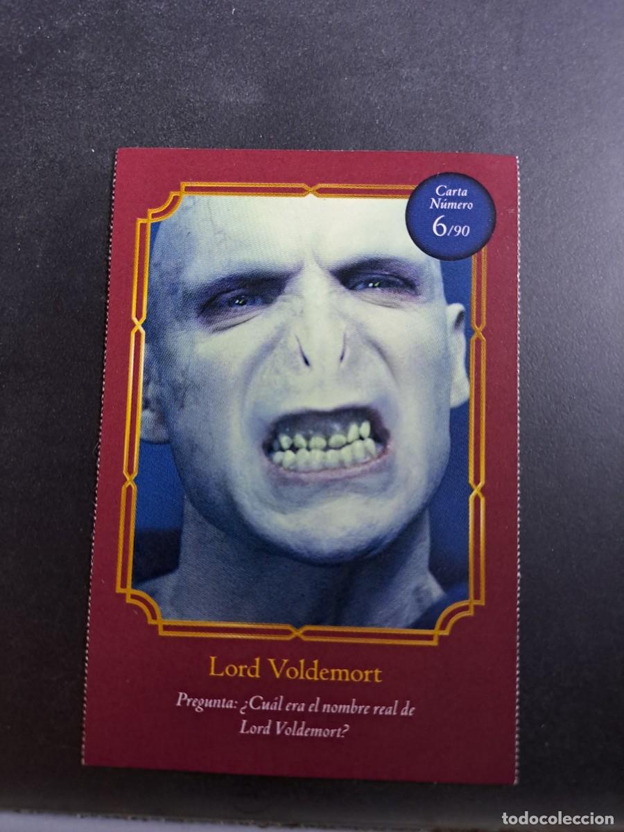 Coleccionismo deportivo: CROMO HARRY POTTER 6 CARREFOUR LORD VOLDEMORT 2020