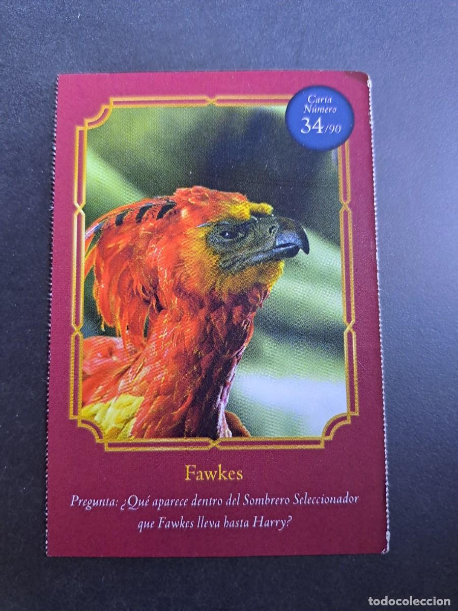 Coleccionismo deportivo: CROMO HARRY POTTER 34 CARREFOUR FAWKES 2020