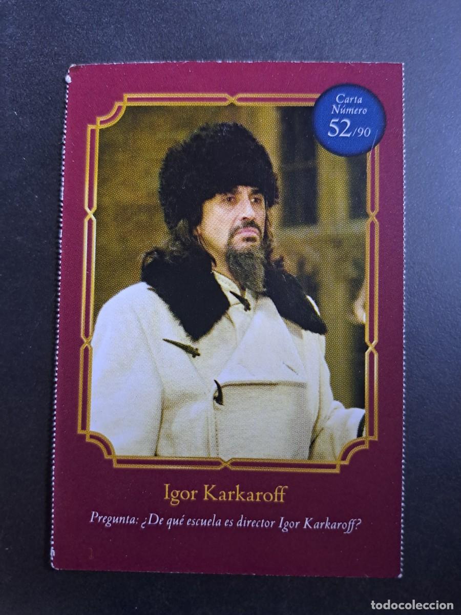 Coleccionismo deportivo: CROMO HARRY POTTER 52 CARREFOUR IGOR KARKAROFF 2020