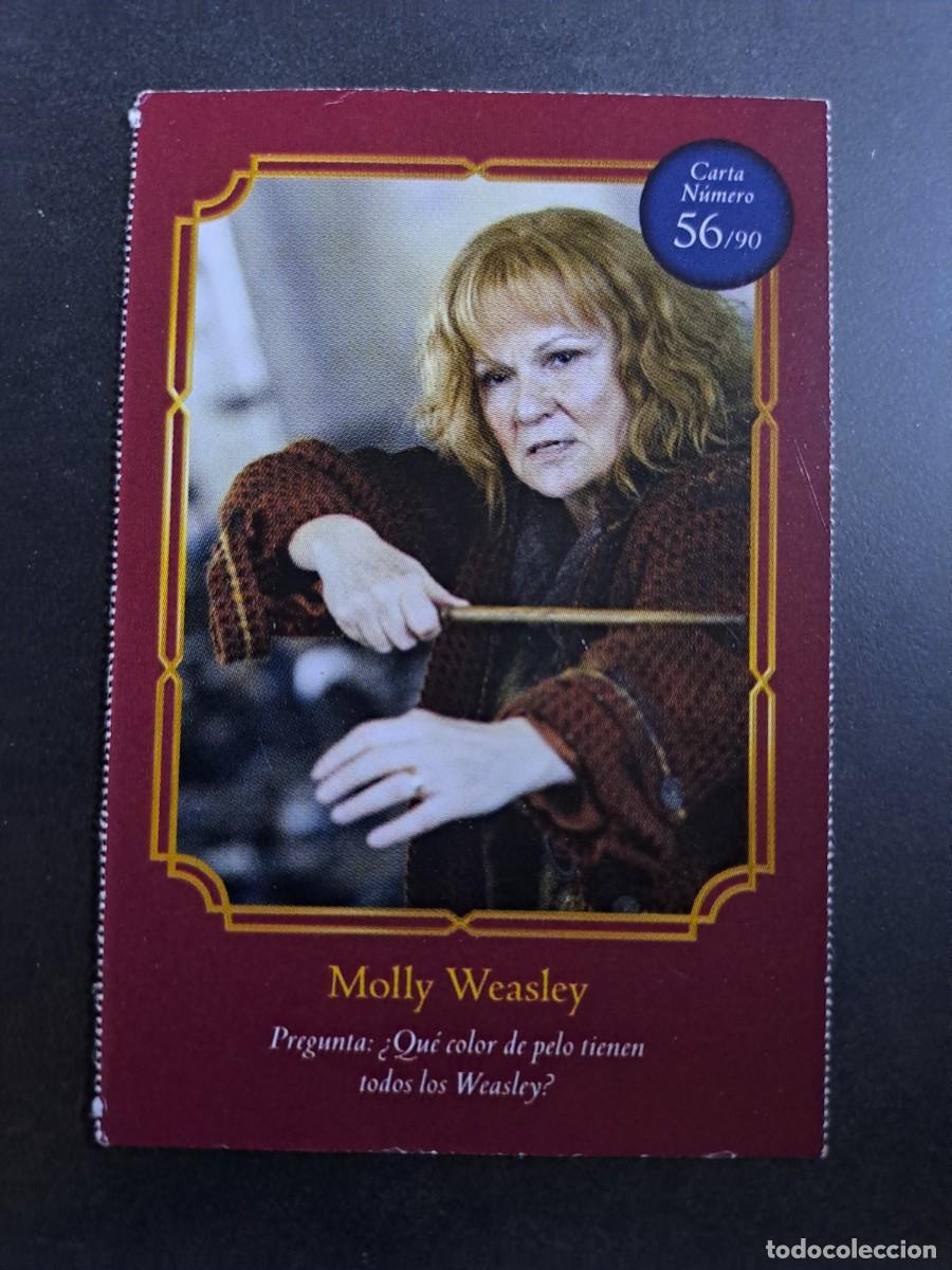 Coleccionismo deportivo: CROMO HARRY POTTER 56 CARREFOUR MOLLY WEASLEY 2020