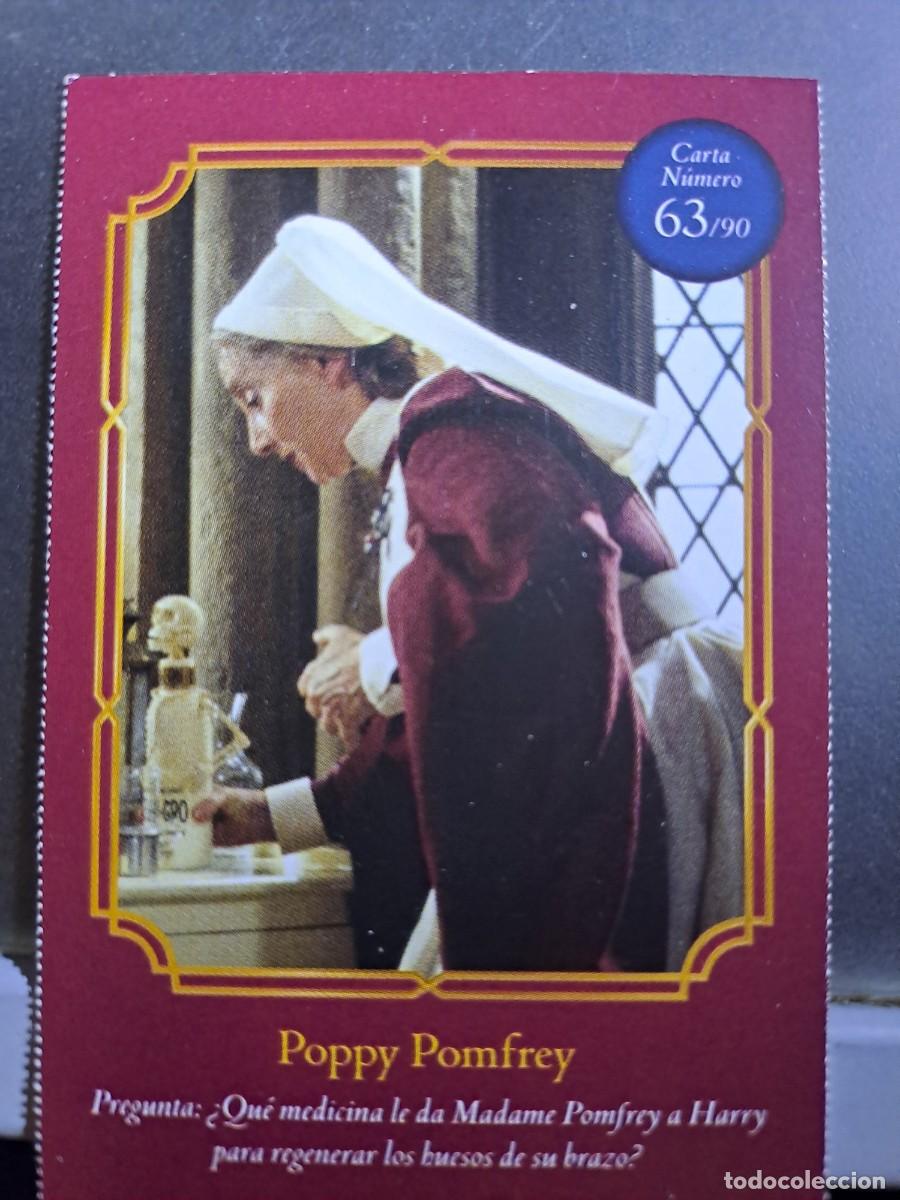 Coleccionismo deportivo: CROMO HARRY POTTER 63 CARREFOUR POPPY POMFREY 2020