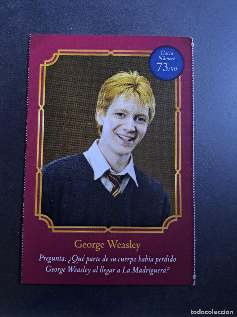 Coleccionismo deportivo: CROMO HARRY POTTER 73 CARREFOUR GEORGE WEASLEY 2020