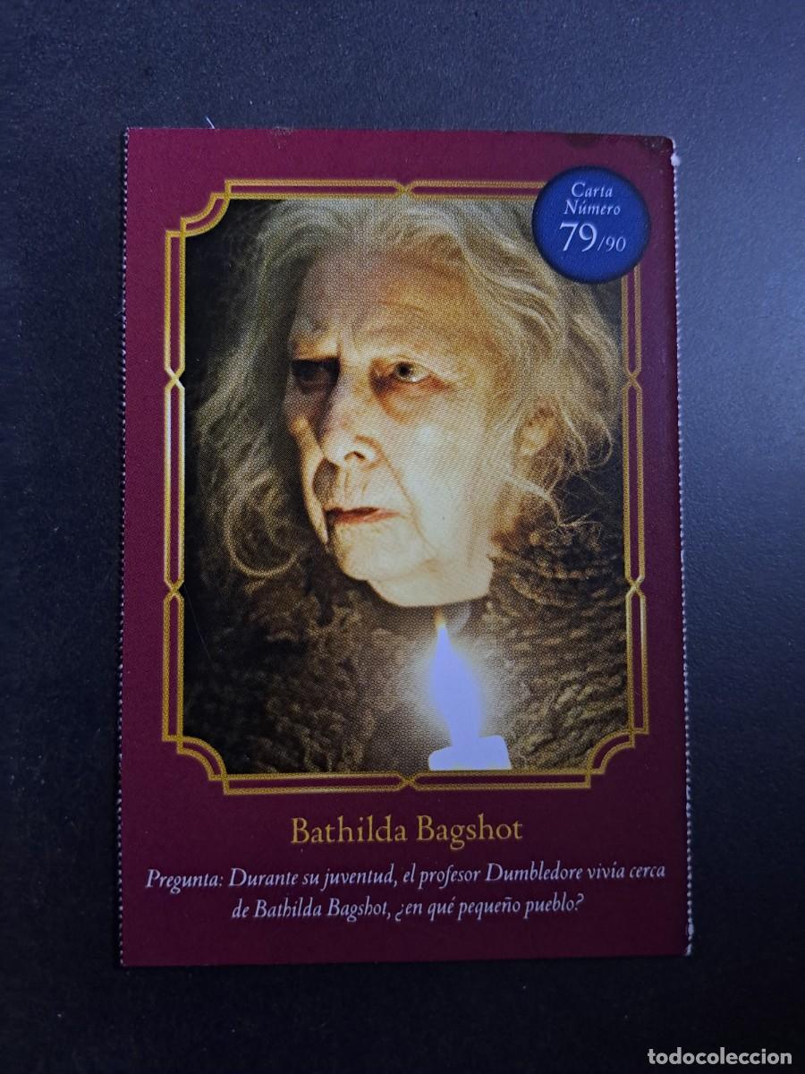 Coleccionismo deportivo: CROMO HARRY POTTER 79 CARREFOUR BATHILDA BAGSHOT 2020