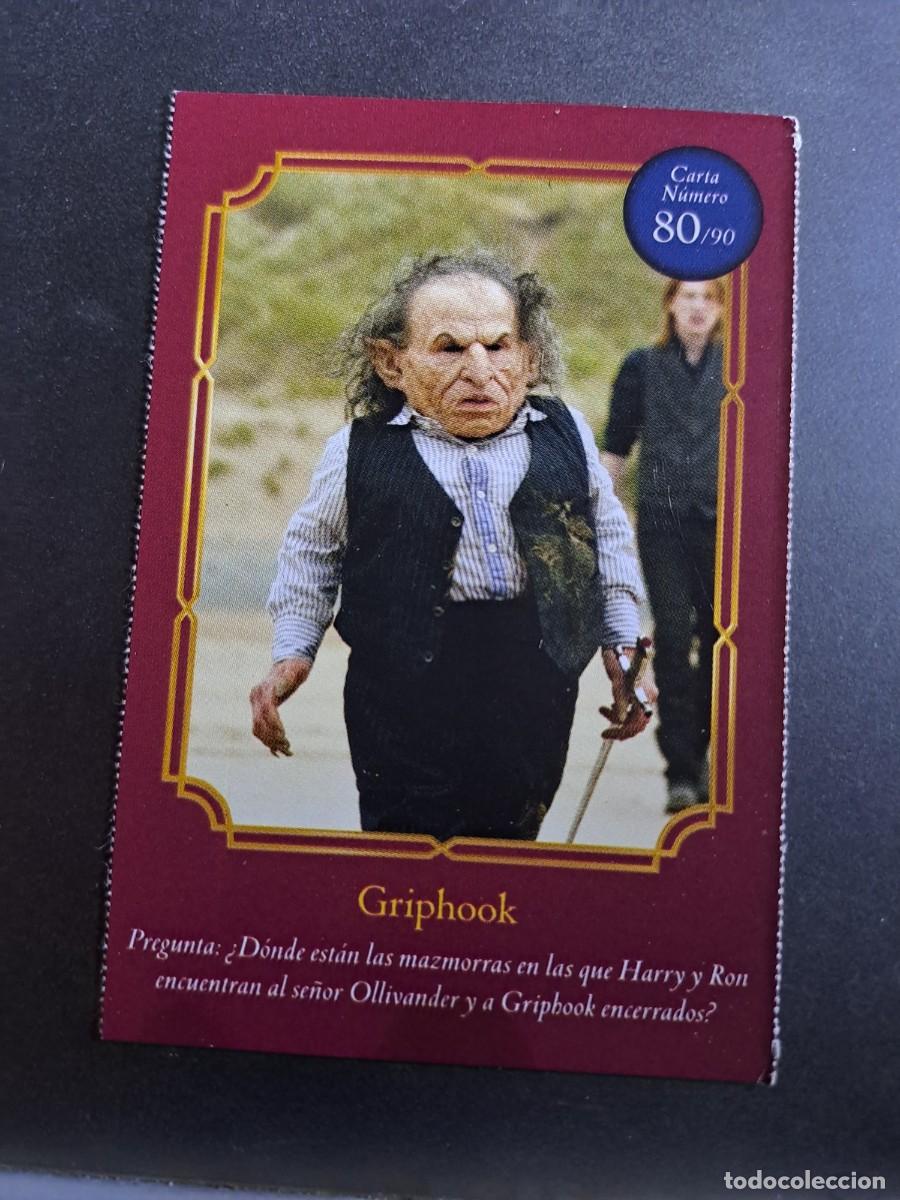 Coleccionismo deportivo: CROMO HARRY POTTER 80 CARREFOUR GRIPHOOK 2020
