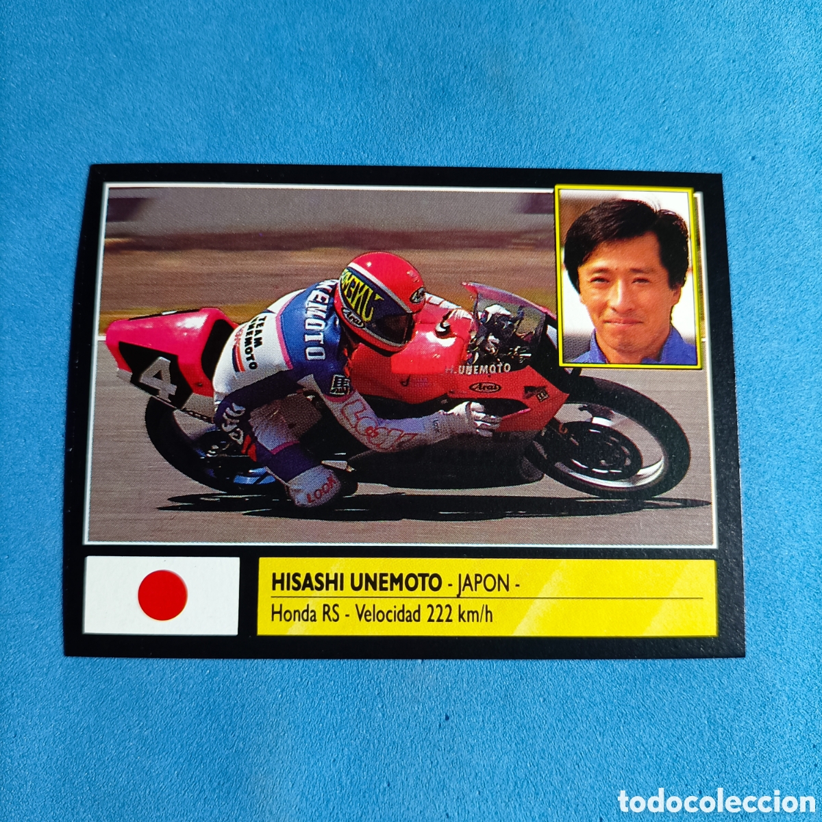 Coleccionismo deportivo: (69.15) CROMO ALBUM: SUPER MOTO. MOTOR 16 - ED. ESTE 1990 - N&deg;198 HISASHI UNEMOTO