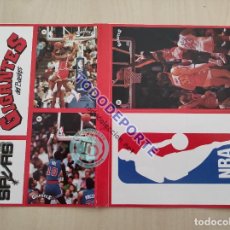 Coleccionismo deportivo: LAMINA GIGANTES DEL BASKET 1987 PEGATINA CROMO NBA STICKER MICHAEL JORDAN Nº 34. Lote 380531444