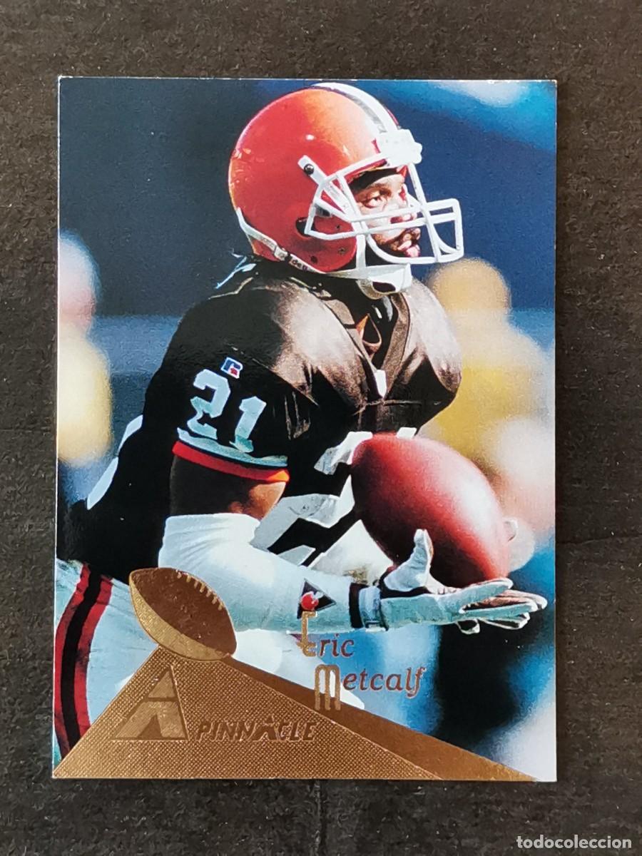 pinnacle football 1994 #2 eric metcalf clevelan - Buy Collectible stickers  of other sports on todocoleccion