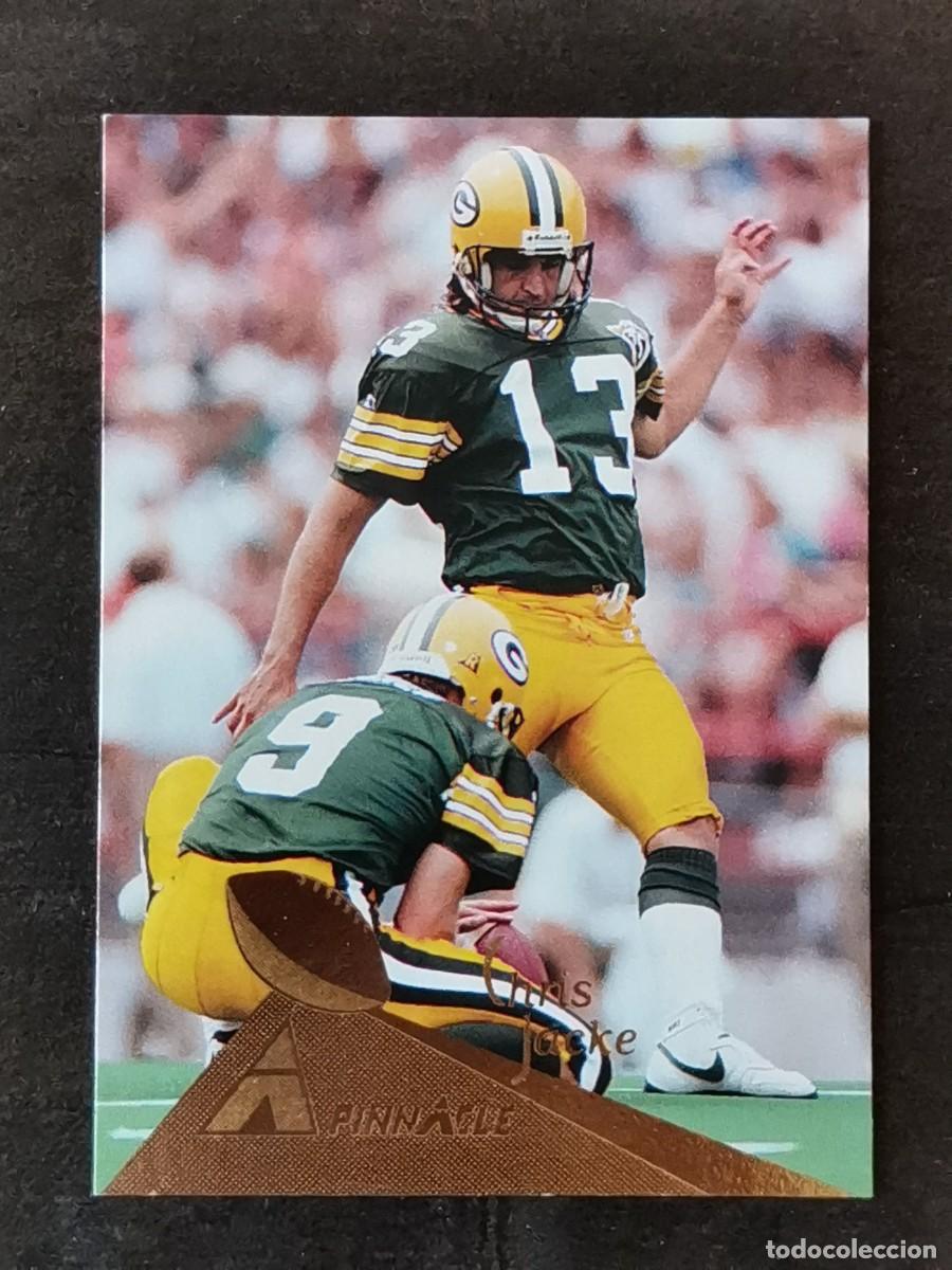 pinnacle football 1994 #174 chris jacke green b - Buy Collectible stickers  of other sports on todocoleccion