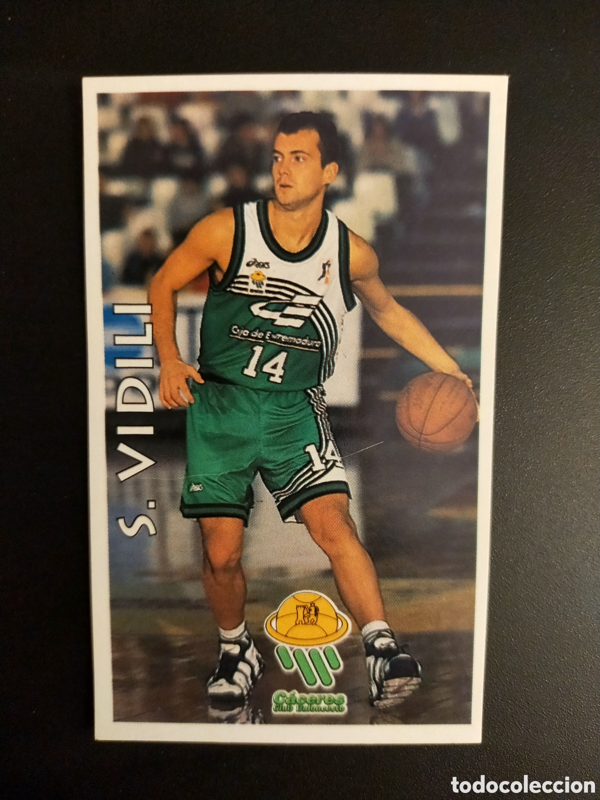 Coleccionismo deportivo: 1996-1997 96-97 CROMO NUNCA PEGADO EN BUEN ESTADO BALONCESTO MUNDICROMO CACERES S. VIDILI N 115