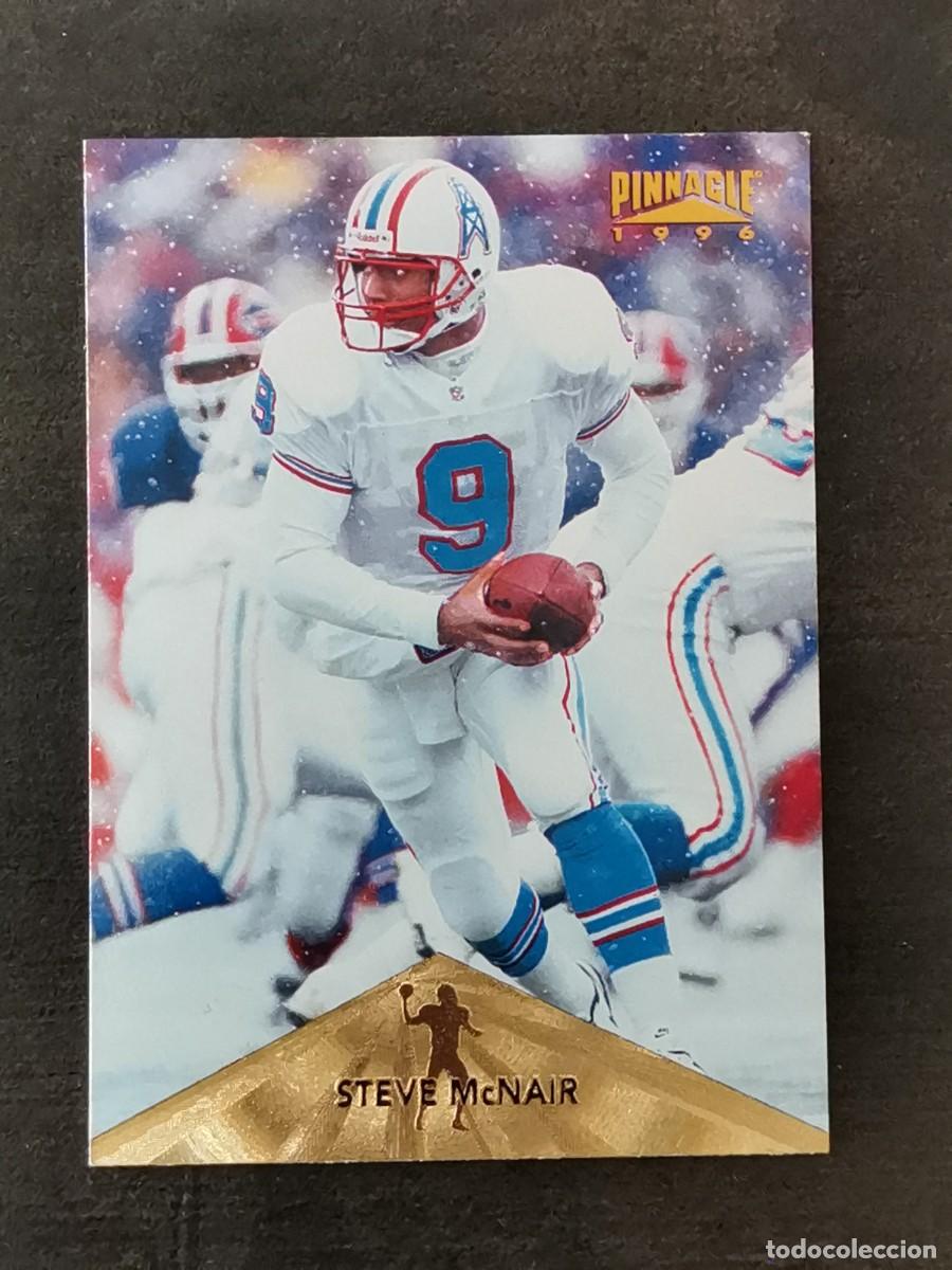 pinnacle football 1996 #8 steve mcnair houston - Buy Collectible