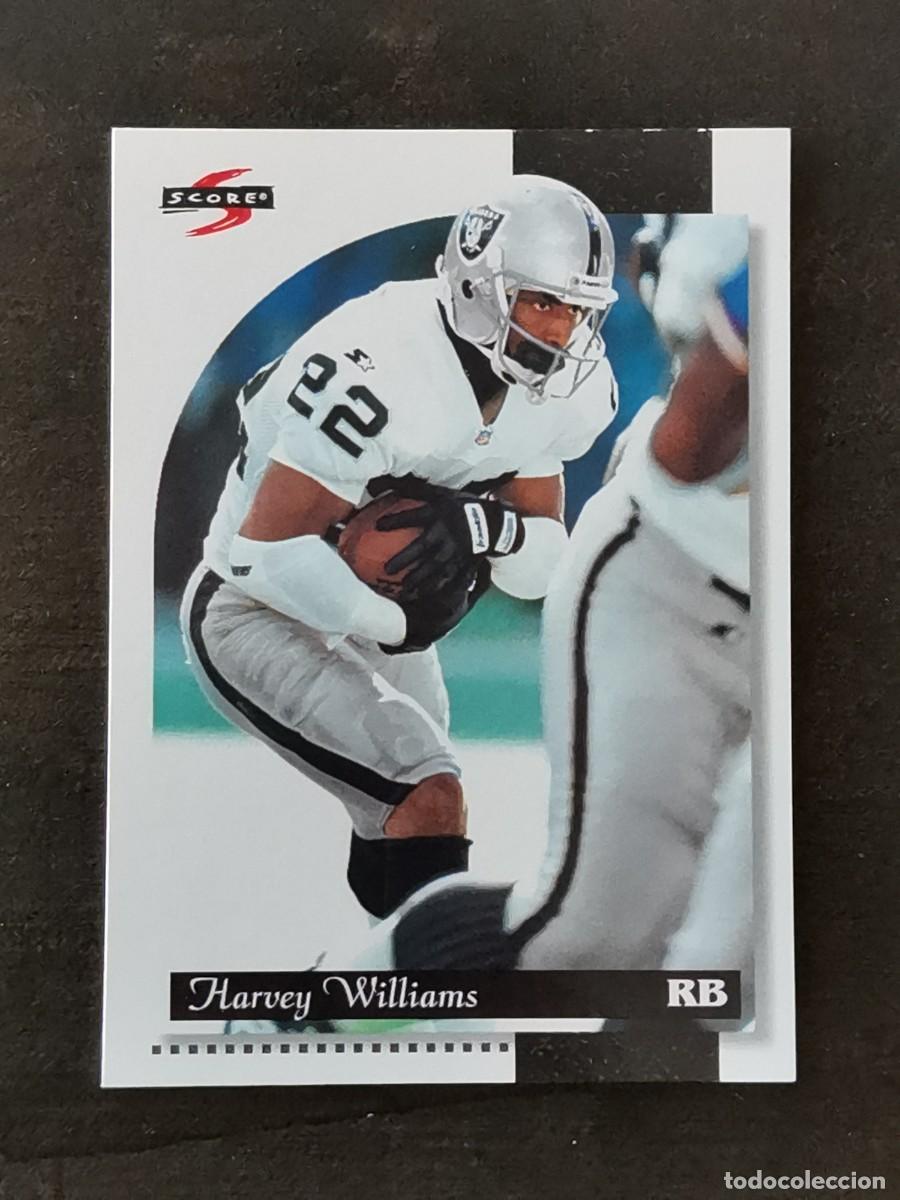 pinnacle score 1996 #39 harvey williams oakland - Buy Collectible stickers  of other sports on todocoleccion