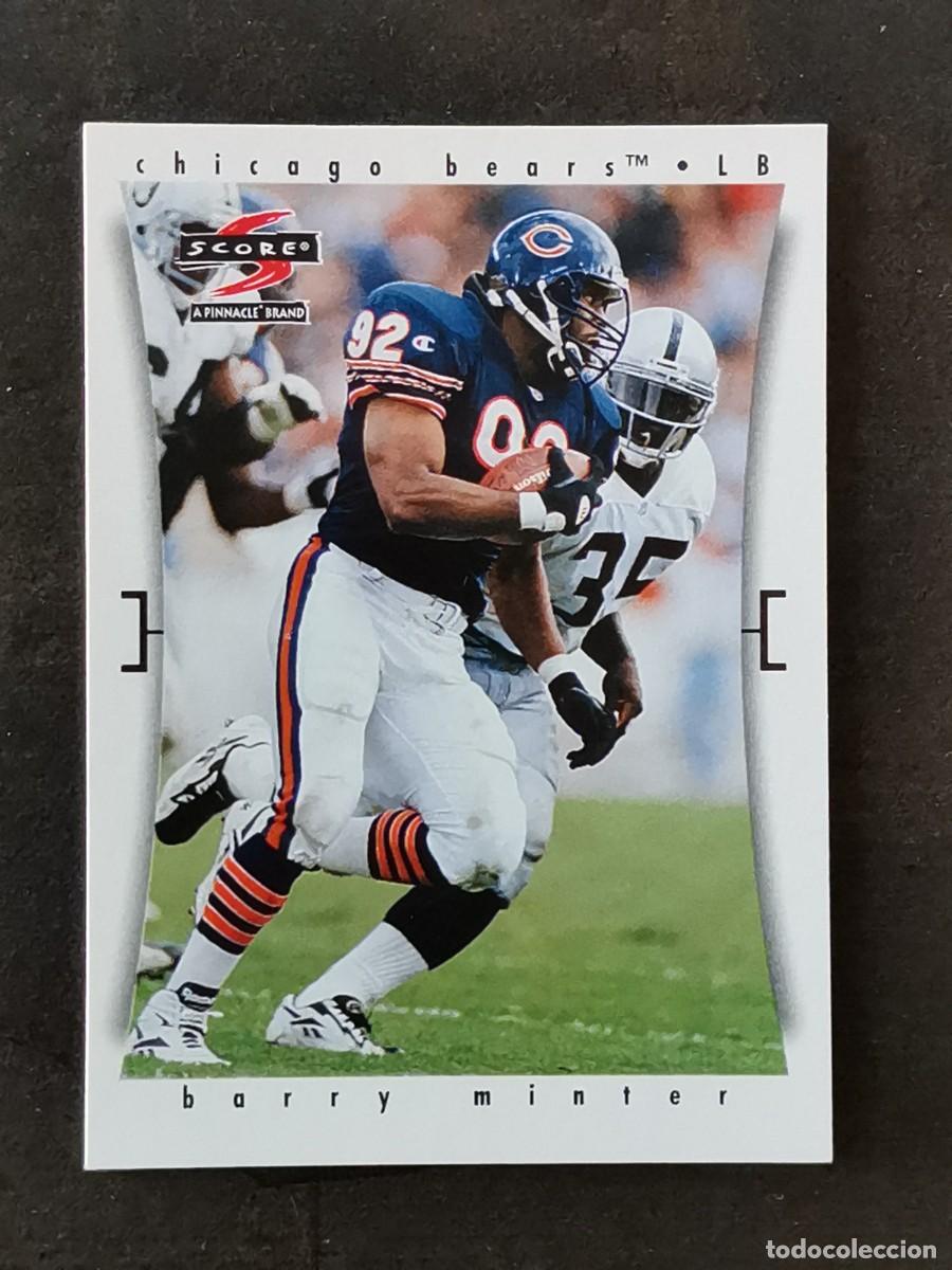 Coleccionismo deportivo: Pinnacle Score 1997 #124 Barry Minter Chicago Bears NFL Card