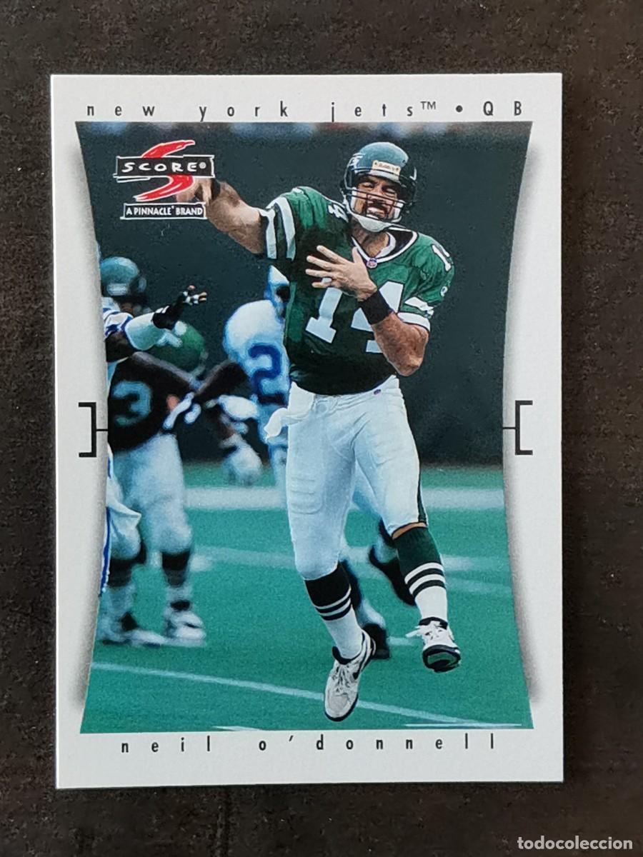 Coleccionismo deportivo: Pinnacle Score 1997 #96 Neil O'Donnell New York Jets NFL Card