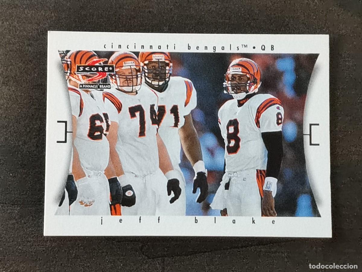 Coleccionismo deportivo: Pinnacle Score 1997 #63 Jeff Blake Cincinnati Bengals NFL Card