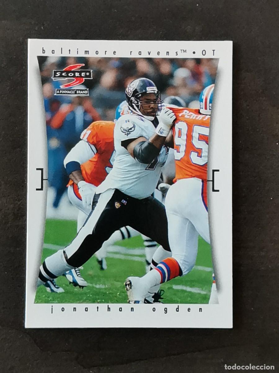 Coleccionismo deportivo: Pinnacle Score 1997 #236 Jonathan Ogden Baltimore Ravens NFL Card