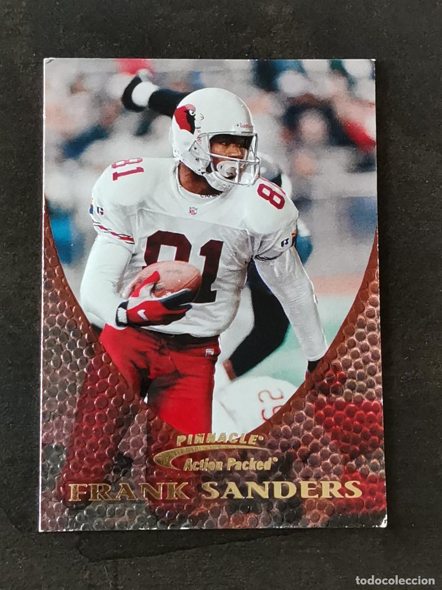 Coleccionismo deportivo: Pinnacle Action Packed 1997 #21 Frank Sanders Arizona Cardinals NFL Card