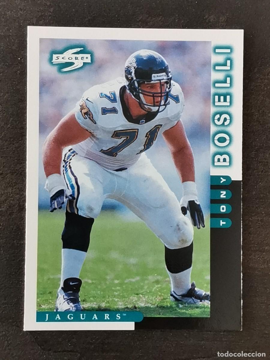 Coleccionismo deportivo: Pinnacle Score 1998 #212 Tony Boselli Jacksonville Jaguars NFL Card