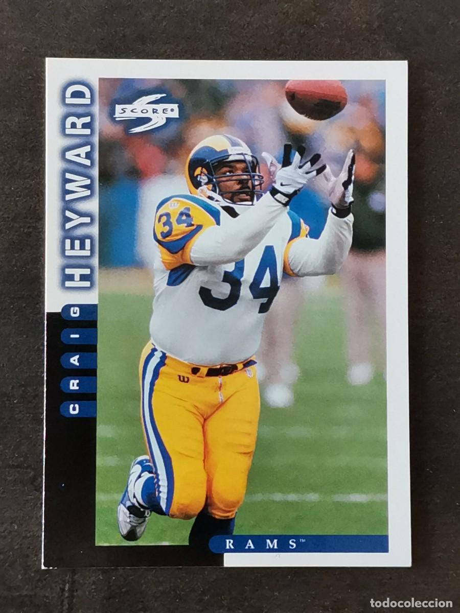 Coleccionismo deportivo: Pinnacle Score 1998 #120 Craig Heyward St. Louis Rams NFL Card
