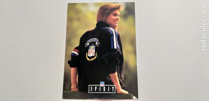 Coleccionismo deportivo: CROMO DE B&Eacute;ISBOL AMERICANO. Babette Kosar, wife. Browns. Nfl. Spirit