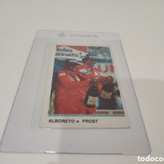Coleccionismo deportivo: 1986. ALAIN PROST - ALBORETO N° 125 FORMULA 1 SIN PEGAR. Lote 388804159