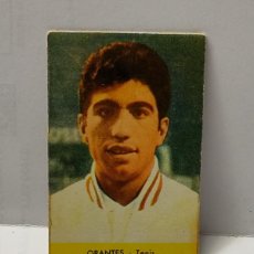 Coleccionismo deportivo: CROMO FIGURAS DEL DEPORTE - M. RAMÍREZ 1968 - TENIS - ORANTES NO PEGADO. Lote 390475279