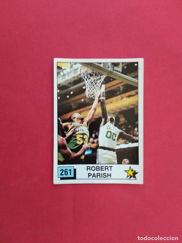 Coleccionismo deportivo: PANINI BASKET NBA 90 1990 CROMO NUNCA PEGADO N&ordm; 261 ROBERT PARISH