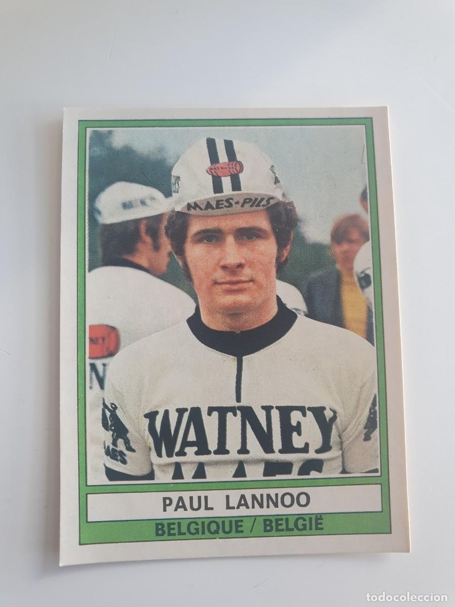 Coleccionismo deportivo: PAUL LANNOO CICLISMO PANINI VULCANO CROMO SPRINT 74 - SIN PEGAR - 166