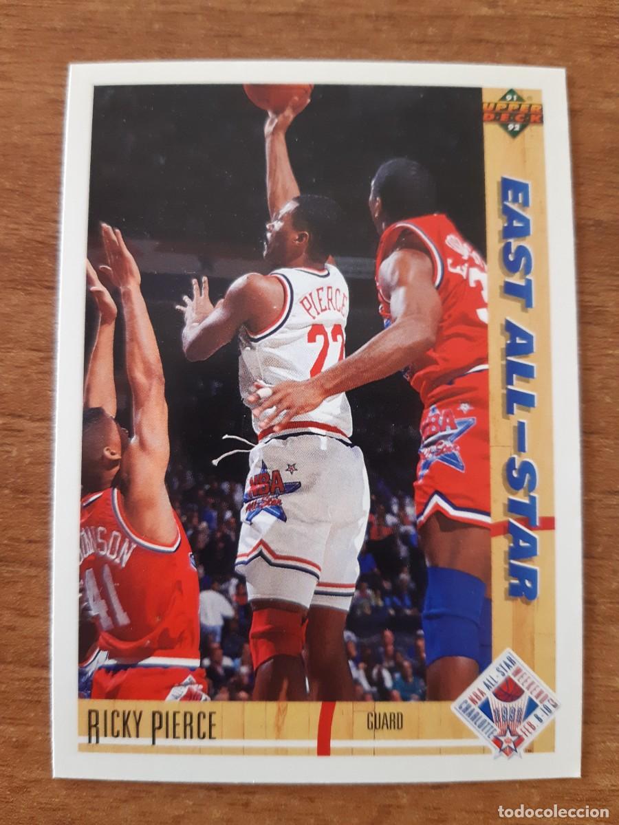 Sammelleidenschaft Sport: N&deg;67 RICKY PIERCE (EAST ALL STARS) 90-91 ALL STARS NBA 91-92 UPPER DECK 1991 1992