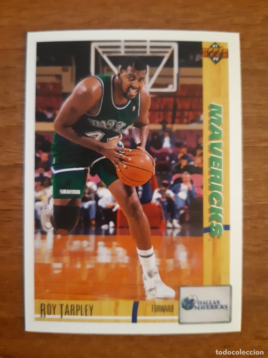 Coleccionismo deportivo: N&deg;152 ROY TARPLEY (DALLAS MAVERICKS) NBA 91-92 UPPER DECK 1991 1992