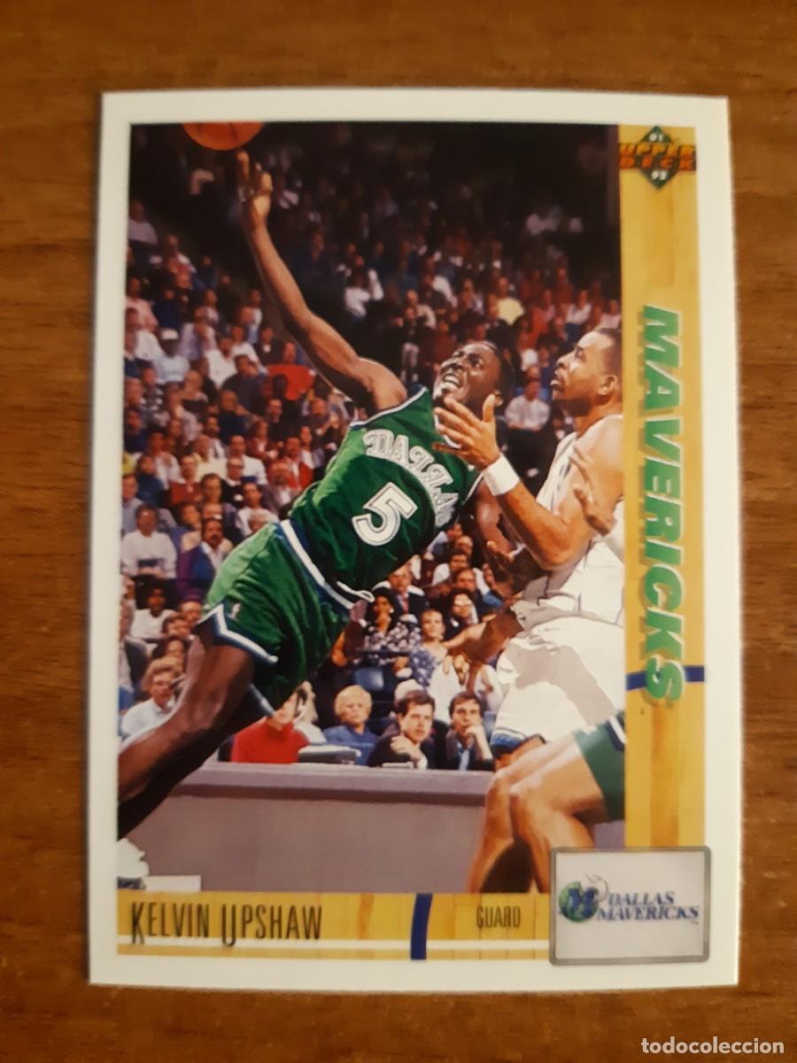 Colecionismo desportivo: N&deg;248 KEVIN UPSHAW (DALLAS MAVERICKS) NBA 91-92 UPPER DECK 1991 1992