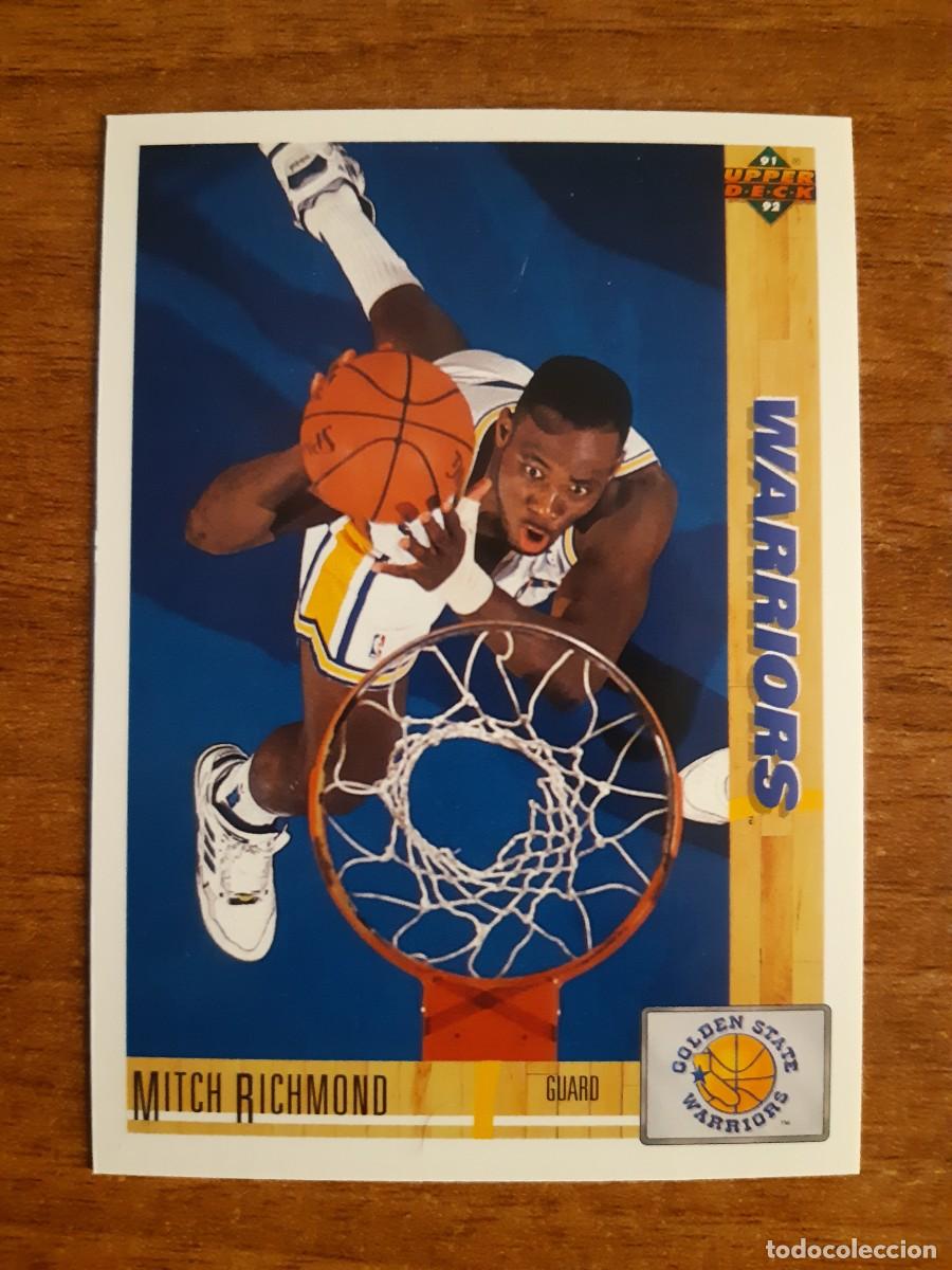 Coleccionismo deportivo: N&deg;265 MITCH RICHMOND (GOLDEN STATE WARRIORS) NBA 91-92 UPPER DECK 1991 1992