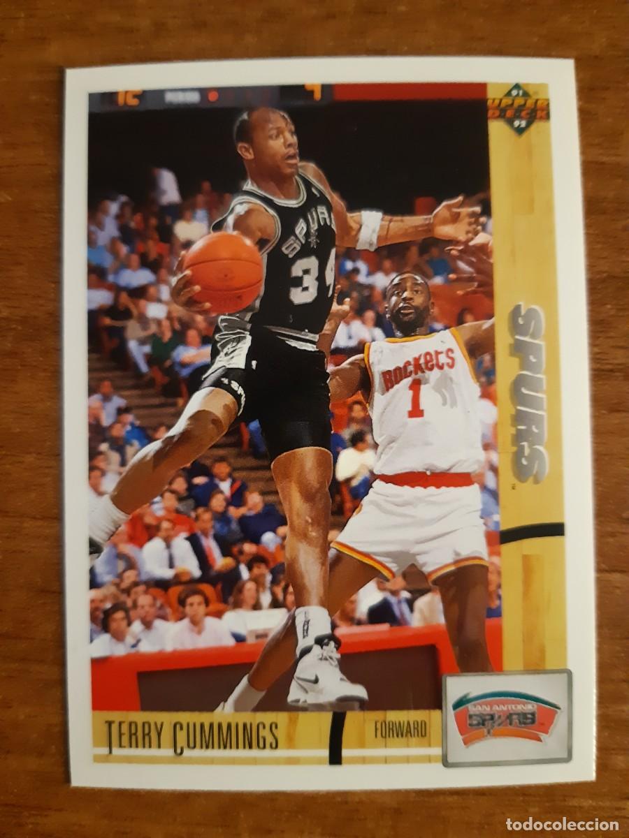 Colecionismo desportivo: N&deg;267 TERRY CUMMINGS (SAN ANTONIO SPURS) NBA 91-92 UPPER DECK 1991 1992