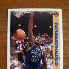 Coleccionismo deportivo: N°322 TYRONE CORBIN (MINNESOTA TIMBERWOLVES) NBA 91-92 UPPER DECK 1991 1992. Lote 402116424