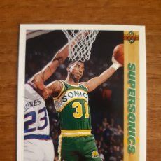Coleccionismo deportivo: N°361 DERRICK MCKEY (SEATTLE SUPERSONICS) NBA 91-92 UPPER DECK 1991 1992. Lote 402119904