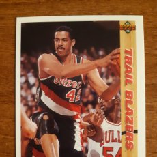Coleccionismo deportivo: N°378 WAYNE COOPER (PORTLAND TRAIL BLAZERS) NBA 91-92 UPPER DECK 1991 1992. Lote 402120429