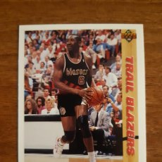 Coleccionismo deportivo: N°380 WALTER DAVIS (PORTLAND TRAIL BLAZERS) NBA 91-92 UPPER DECK 1991 1992. Lote 402120584