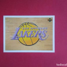 Coleccionismo deportivo: UPPER DECK NBA BASKETBALL 91 92 1991 1992 CROMO ESCUDO LOGO Nº 143 LOS ANGELES LAKERS. Lote 402181549