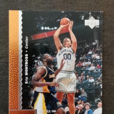 Coleccionismo deportivo: UPPER DECK BASKETBALL 1996/97 #206 ERIC MONTROSS DALLAS MAVERICKS NBA CARD. Lote 403380959