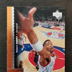 Coleccionismo deportivo: UPPER DECK BASKETBALL 1996/97 #46 ROBERT HORRY HOUSTON ROCKETS NBA CARD. Lote 403382449