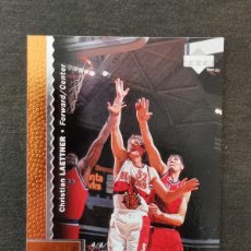 Coleccionismo deportivo: UPPER DECK BASKETBALL 1996/97 #3 CHRISTIAN LAETTNER ATLANTA HAWKS NBA CARD. Lote 403385424