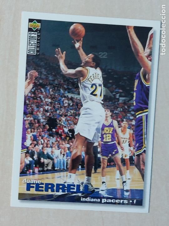 Sammelleidenschaft Sport: NBA UPPER DECK 95 96 CROMO FICHA N&ordm; 63 DUANE FERRELL