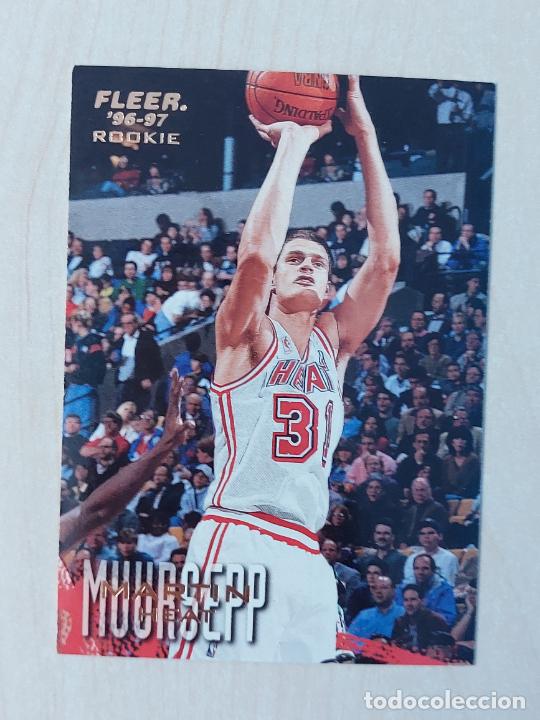 Colecionismo desportivo: NBA FLEER 96 97 CROMO FICHA N&ordm; 241 MARTIN MUUSEPP