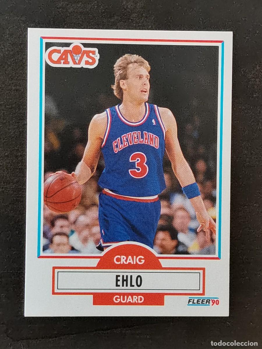 Colecionismo desportivo: Fleer Basketball 1990/91 #32 Craig Ehlo Cleveland Cavaliers NBA Card