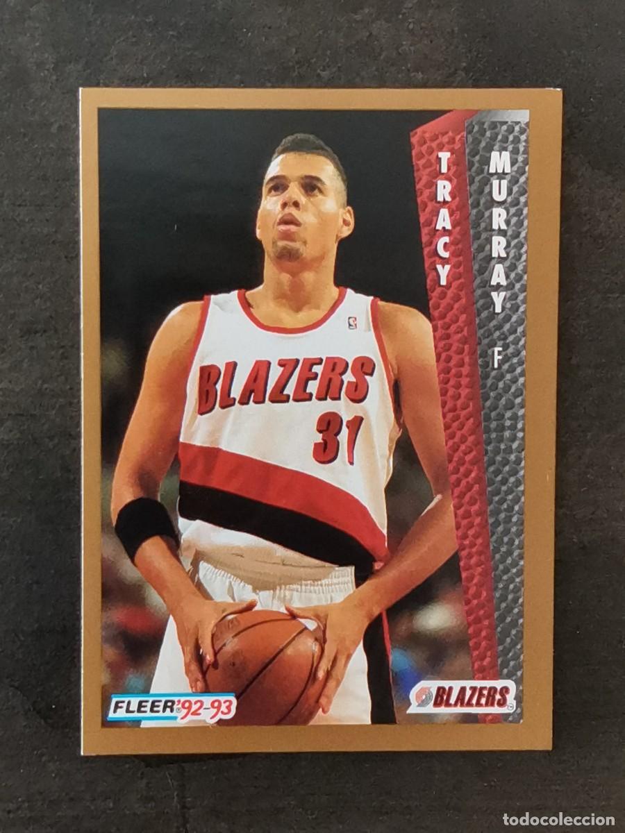Collezionismo sportivo: Fleer Basketball 1992/93 Rookie Card #418 Tracy Murray Portland Trail Blazers NBA Card
