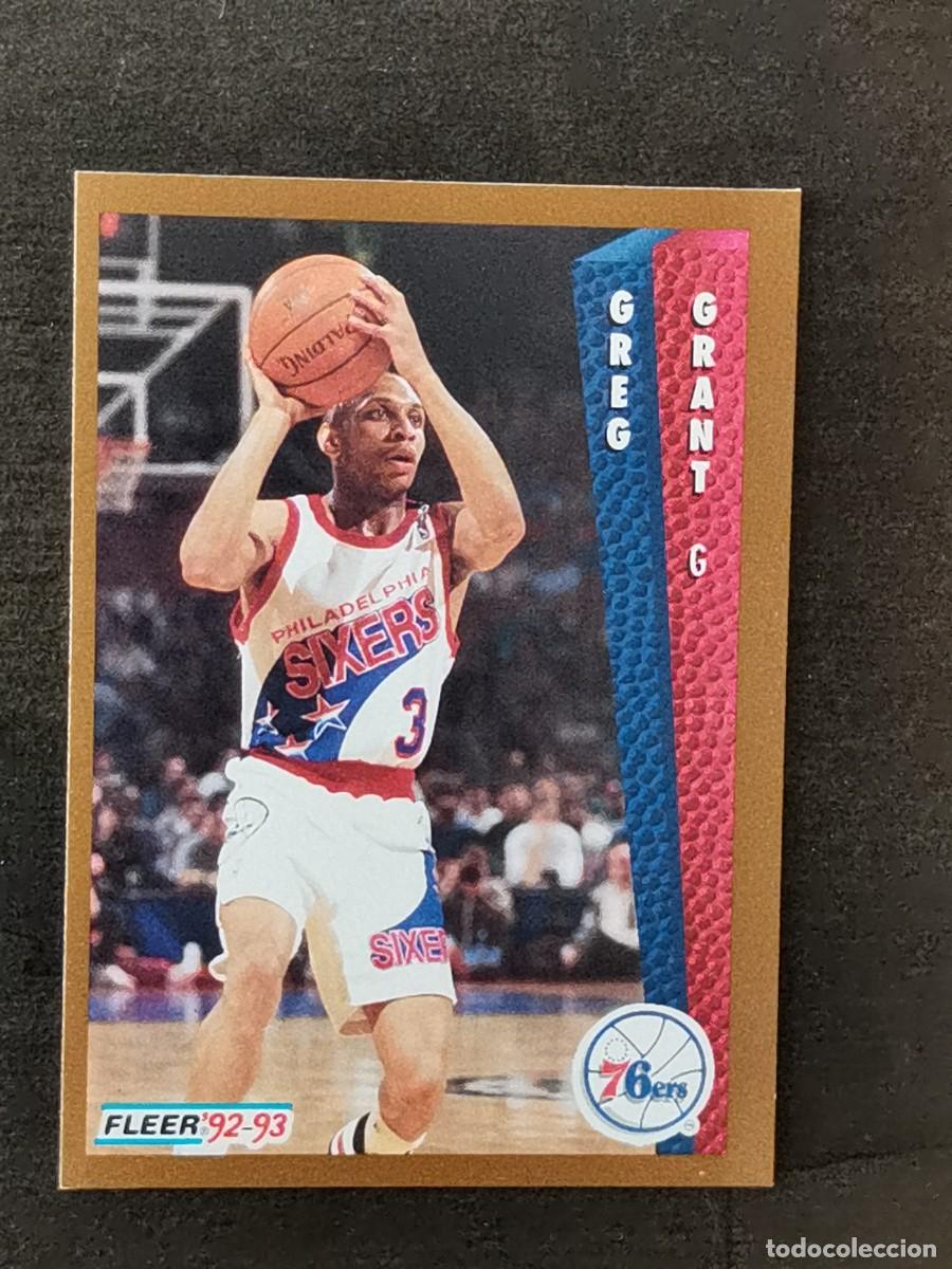 Collezionismo sportivo: Fleer Basketball 1992/93 #404 Greg Grant Philadelphia 76ers NBA Card