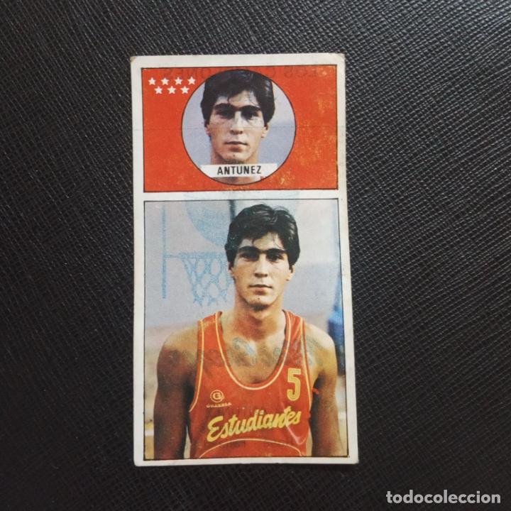 Colecionismo desportivo: ANTU&Ntilde;EZ 81 ESTUDIANTES MERCHANTE 1986 1987 CROMO 86 87 BALONCESTO LIGA - DESPEGADO - A27 PG13