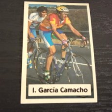 Coleccionismo deportivo: -CROMO LA VUELTA CICLISTA DE BIMBO 1994 : 52 I. GARCIA CAMACHO ( KELME ) .