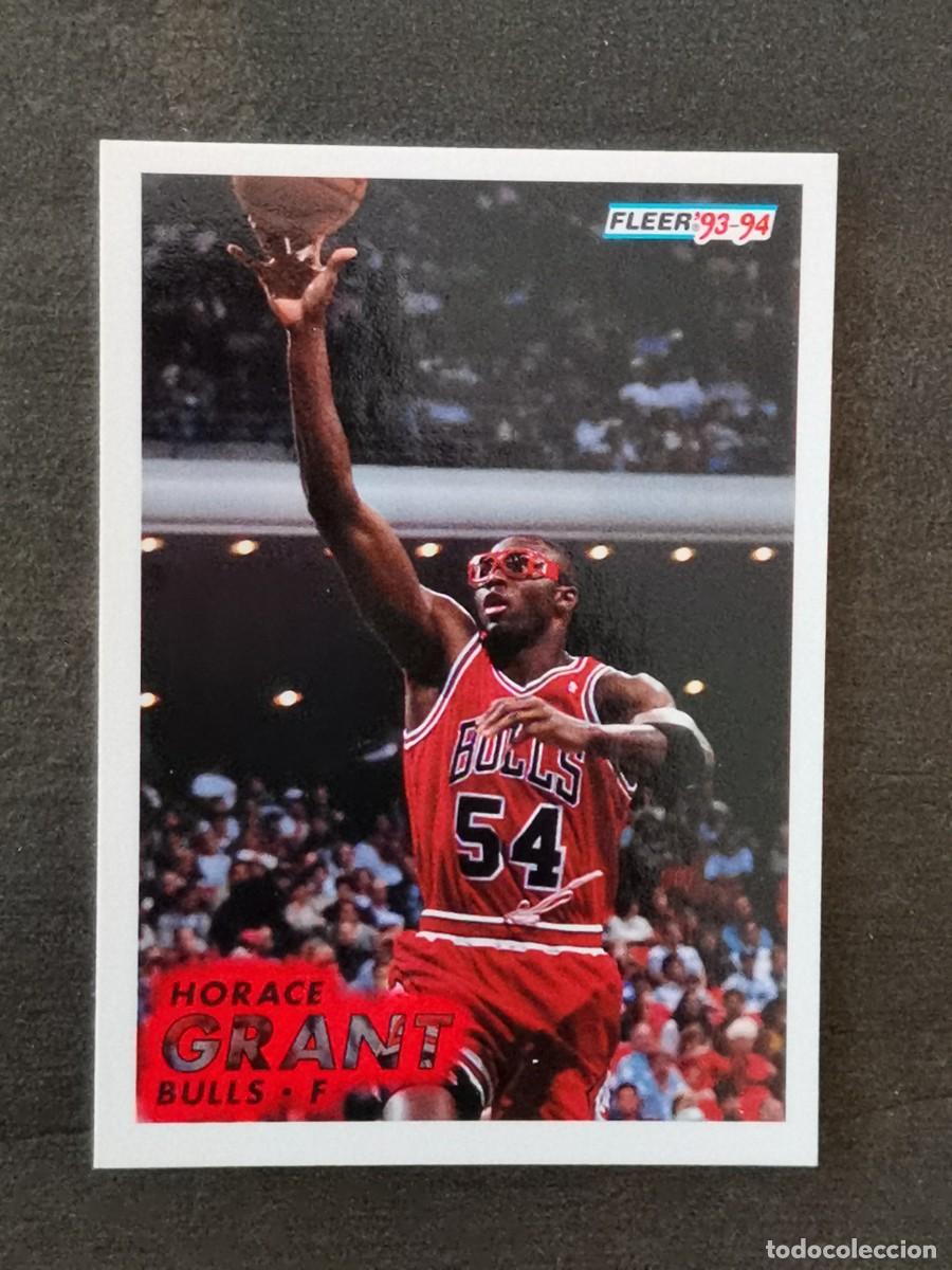 Coleccionismo deportivo: Fleer Basketball 1993/94 #27 Horace Grant Chicago Bulls NBA Card