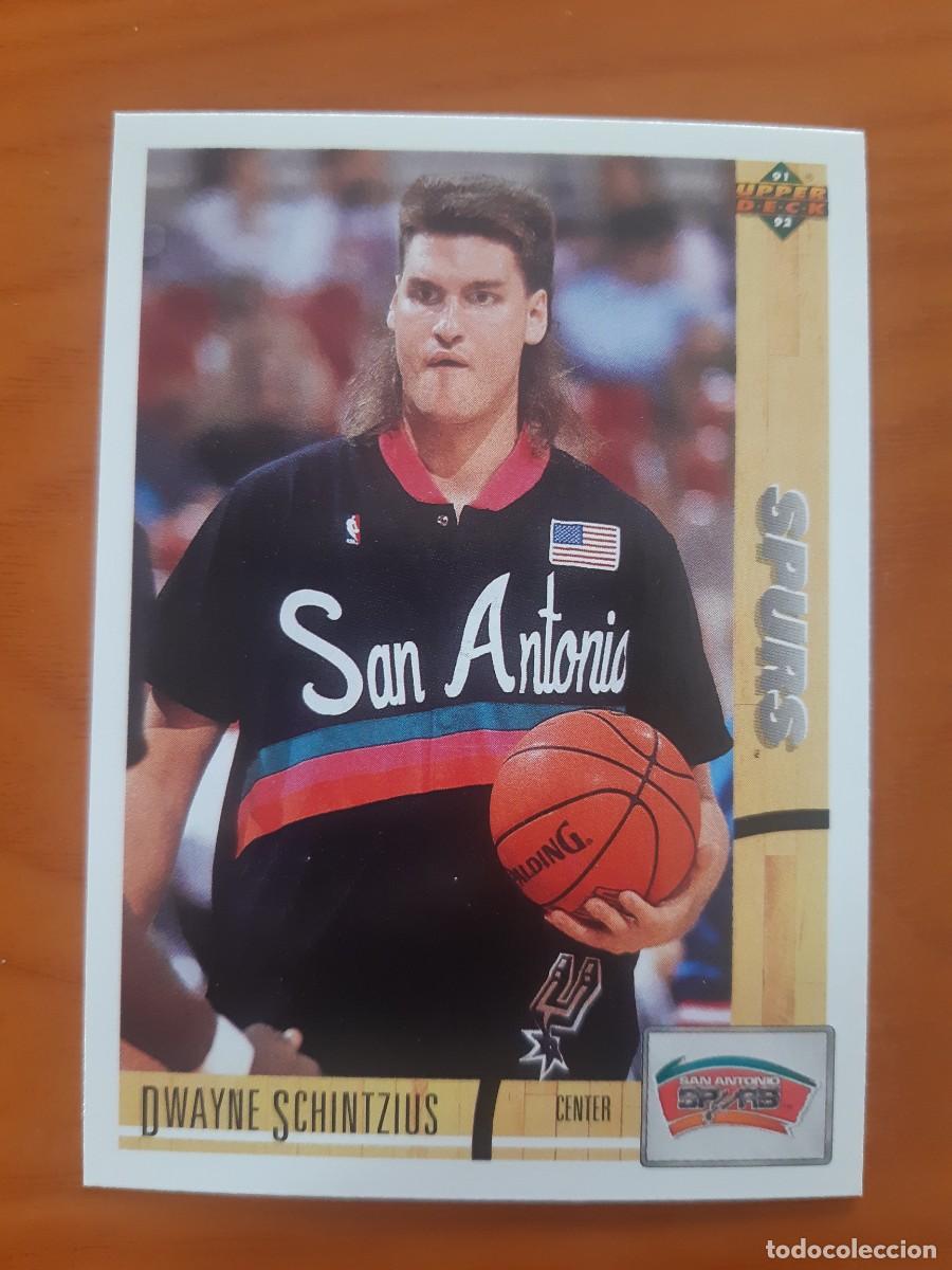 Colecionismo desportivo: N&deg;376 DWAYNE SCHINTZIUS (SAN ANTONIO SPURS) NBA 91-92 UPPER DECK 1991 1992