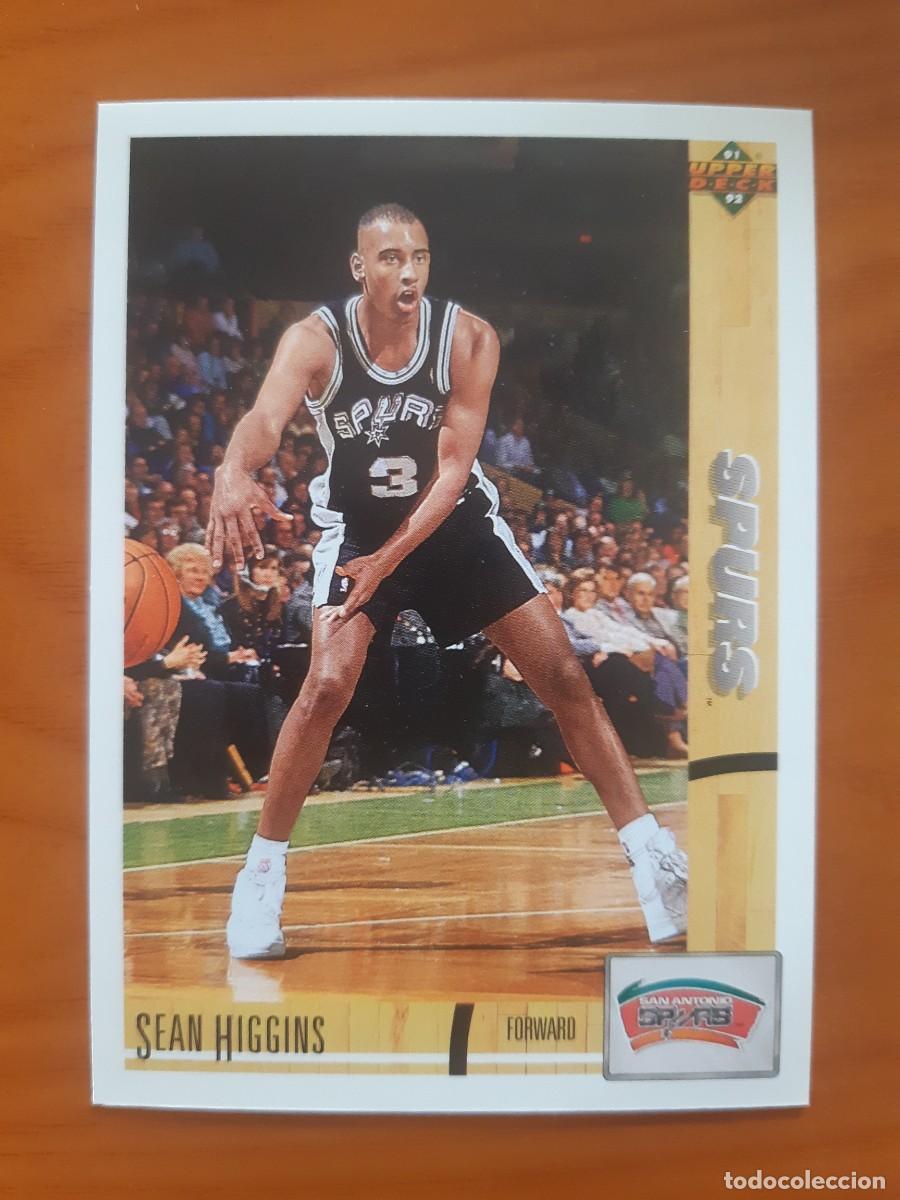 Coleccionismo deportivo: N&deg;25 SEAN HIGGINS (SAN ANTONIO SPURS) NBA 91-92 UPPER DECK 1991 1992